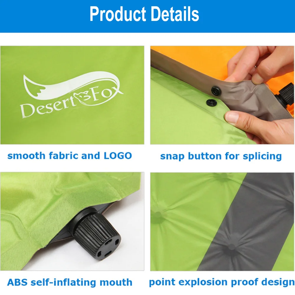 Надувной матрас Desert & Fox для 2 человек надувной кемпинга|Надувные матрасы| |