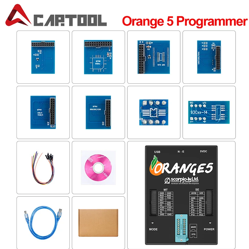 Новое поступление Orange5 программатор диагностический инструмент OEM orange5 с полным