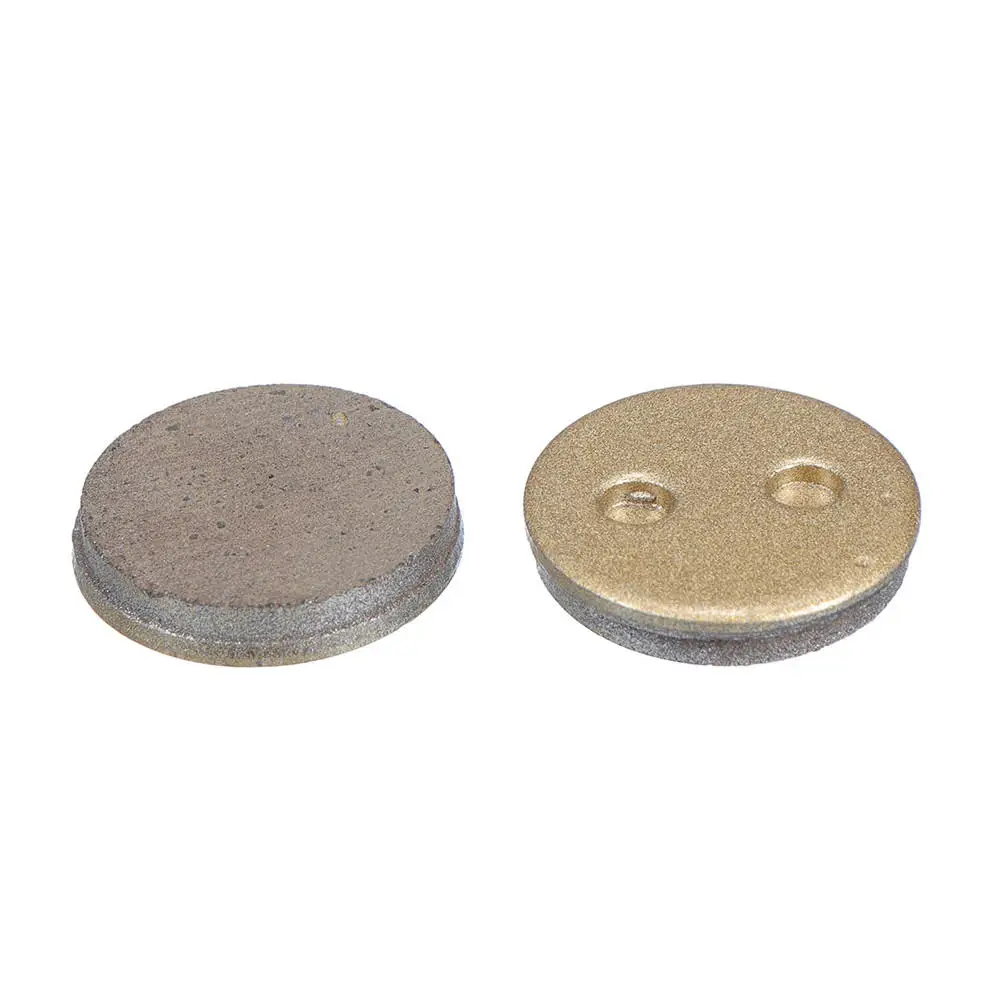 2 Pads Gold Металлический тормозной диск тормозные диски колодки замена аксессуары для Xiaomi M365 M187 для Xiaomi Электрический скутер для Xiaomi M365 часть - Цвет: 2 Pads Gold