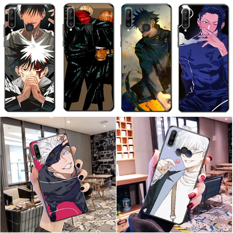 

Jujutsu Kaisen Sukuna Satoru Gojo Yuji Itadori Fushiguro Megumi Phone Case For Huawei P30 Lite Pro Carcasa Funda Soft TPU Cases