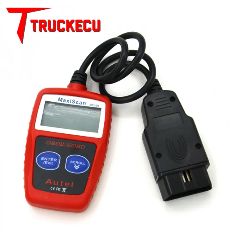 Autel MaxiScan MS309 OBDII считыватель кодов obd2 автомобильный диагностический инструмент