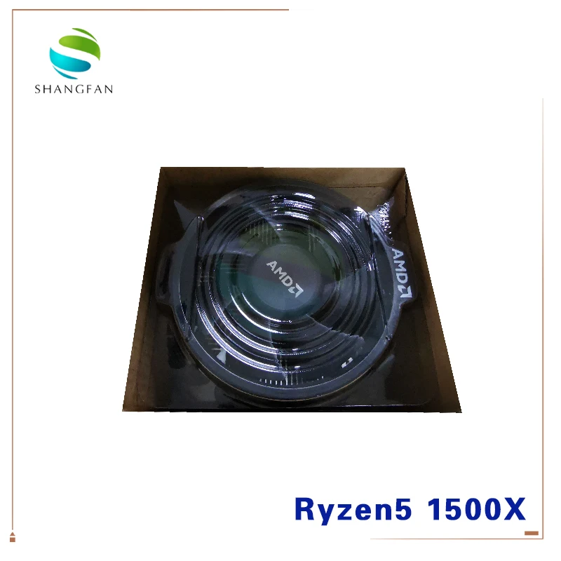 Процессор AMD Ryzen 5 1500X R5 1500X3,5 GHz четырехъядерный процессор L3 = 16M 65W YD150XBBM4GAE Socket AM4 с охлаждающим вентилятором