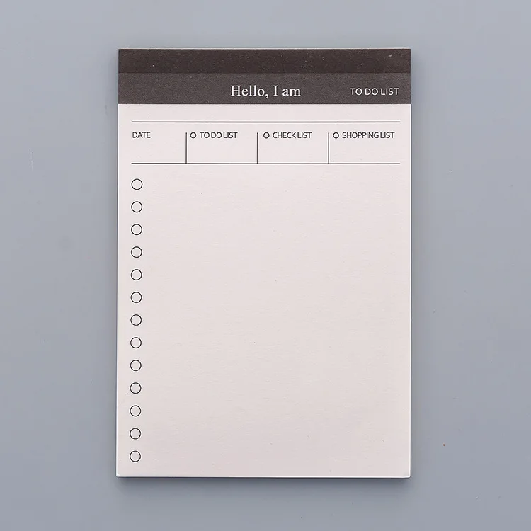 Портативный карманный блокнот еженедельный ежемесячный Дневник для книг