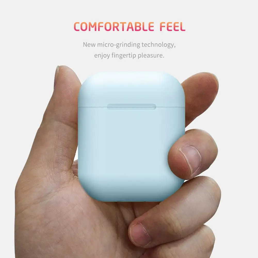 3 Color Cover Silicone Earphone Case For AirPods Protective Skin Accessories for Apple Airpods Charging Box | Электроника