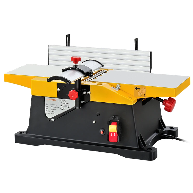 LUXTER 1800w Electric Wood Thicknesser Planer Multifunctional For Woodworking electric planer machine |