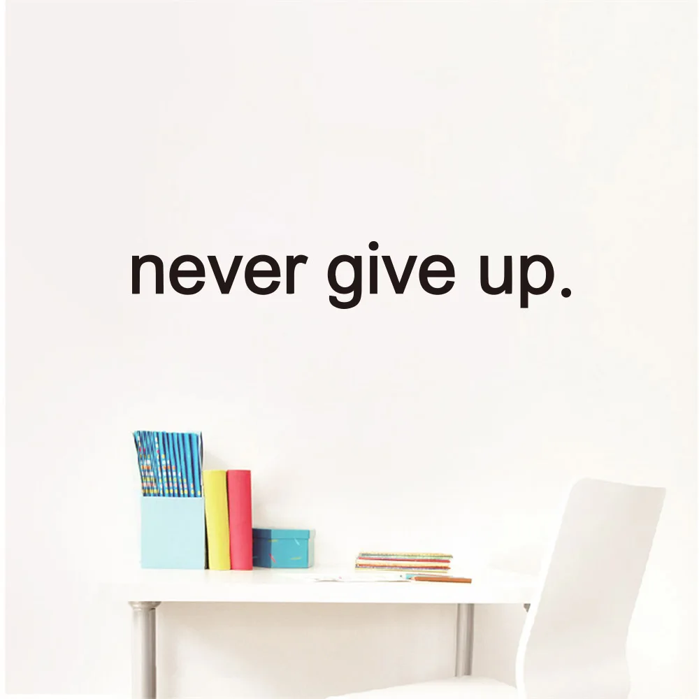 Positive Energy Quotes vinyl Wall Sticker For Room Decoration Mural Bedroom Decor Sentences tile wallstickers decal cute things | Дом и сад