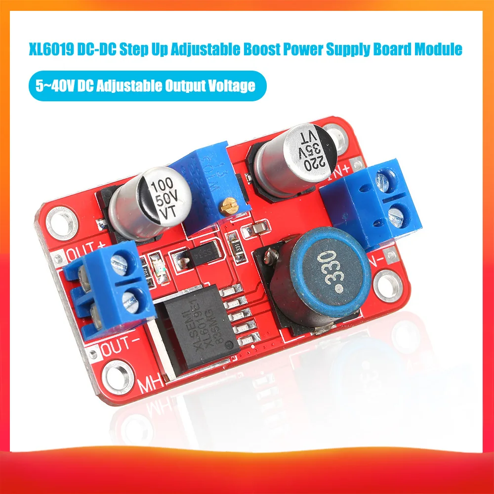 Высокое качество XL6019 DC-DC Step Up Регулируемый повышающий Мощность-Board модуль питания