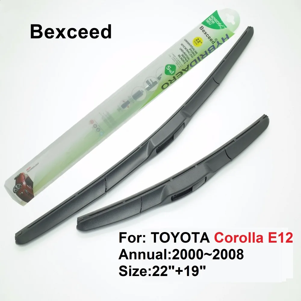 Щетка стеклоочистителя для Toyota Corolla E12 22 + 19 дюймов 2000 2002|e12 led|blade 11blade man |