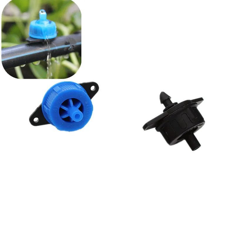 

200PCS 4L 8L Pressure Compensating Drip Emitter On-line Dripper PC Drip Emitter Drip Irrigation Watering Garden Drip Fittings
