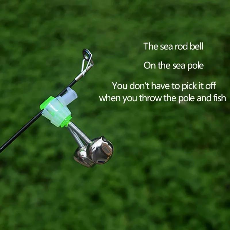 

5/10pcs Sea Pole Fishing Alarm Bell Luminous Fish Bell Fishing Gear Accessories Fishing