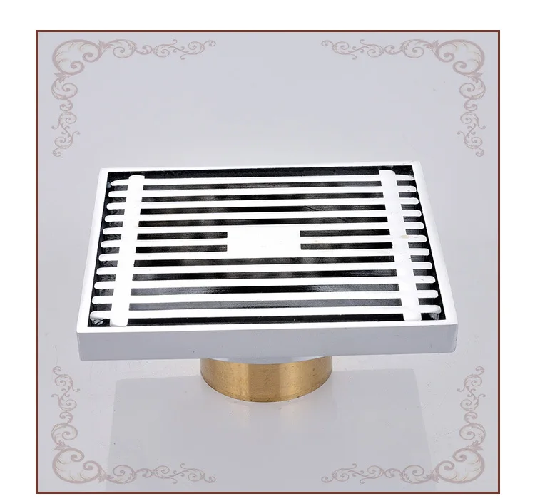 Большой смещение трап квадратный прямой полосы покрытие полностью медный