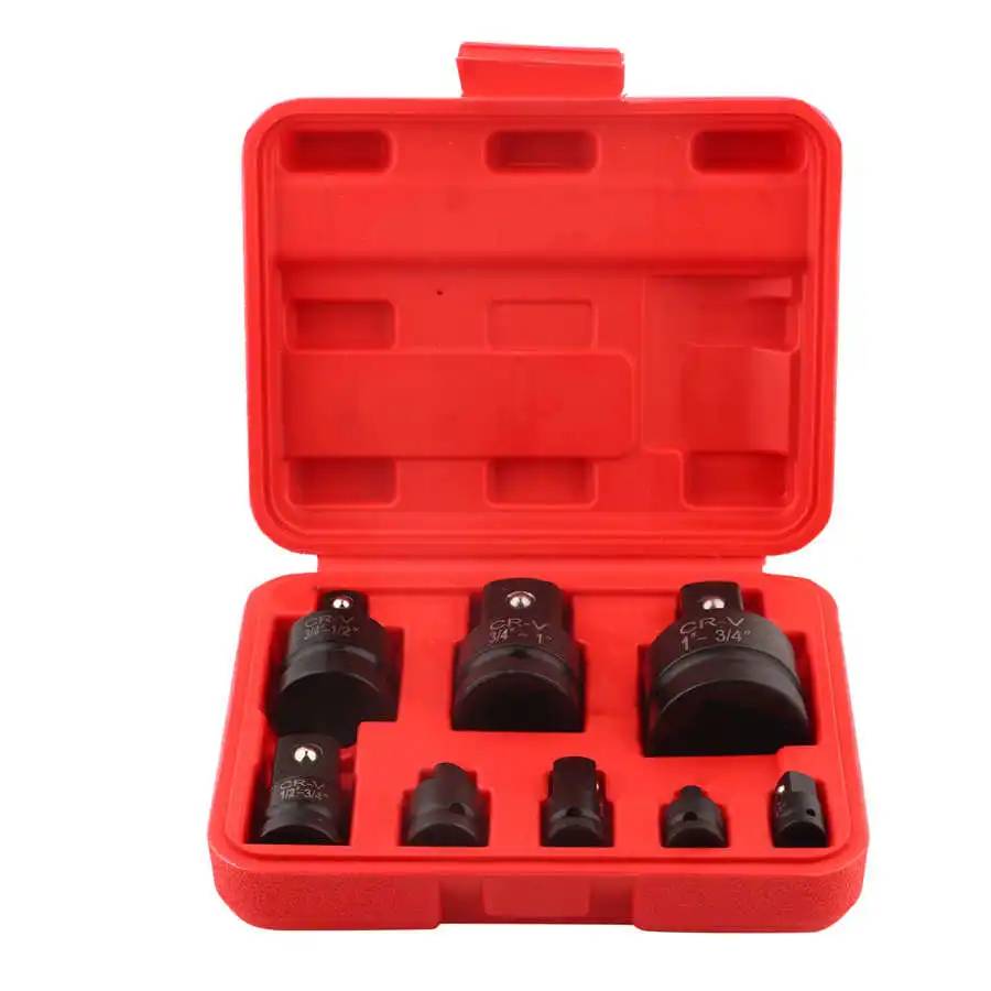 Комплект адаптеров для преобразователя розетки 8 шт. от 1/2 до 3/8 1/4 3/4 адаптер