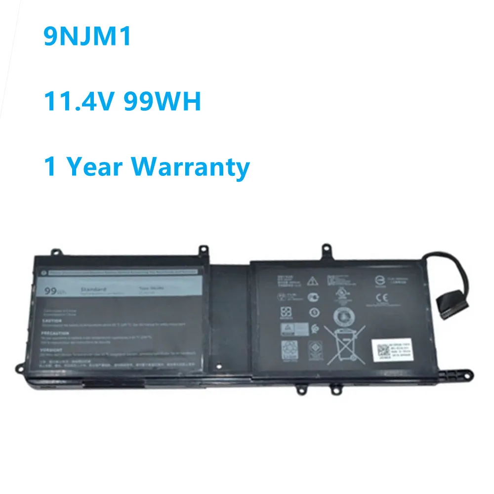 

9NJM1 Laptop Battery For Dell Alienware 15 R3 17 R4 Series Notebook 0546FF 0HF250 44T2R HF250 MG2YH 11.4V 99WH