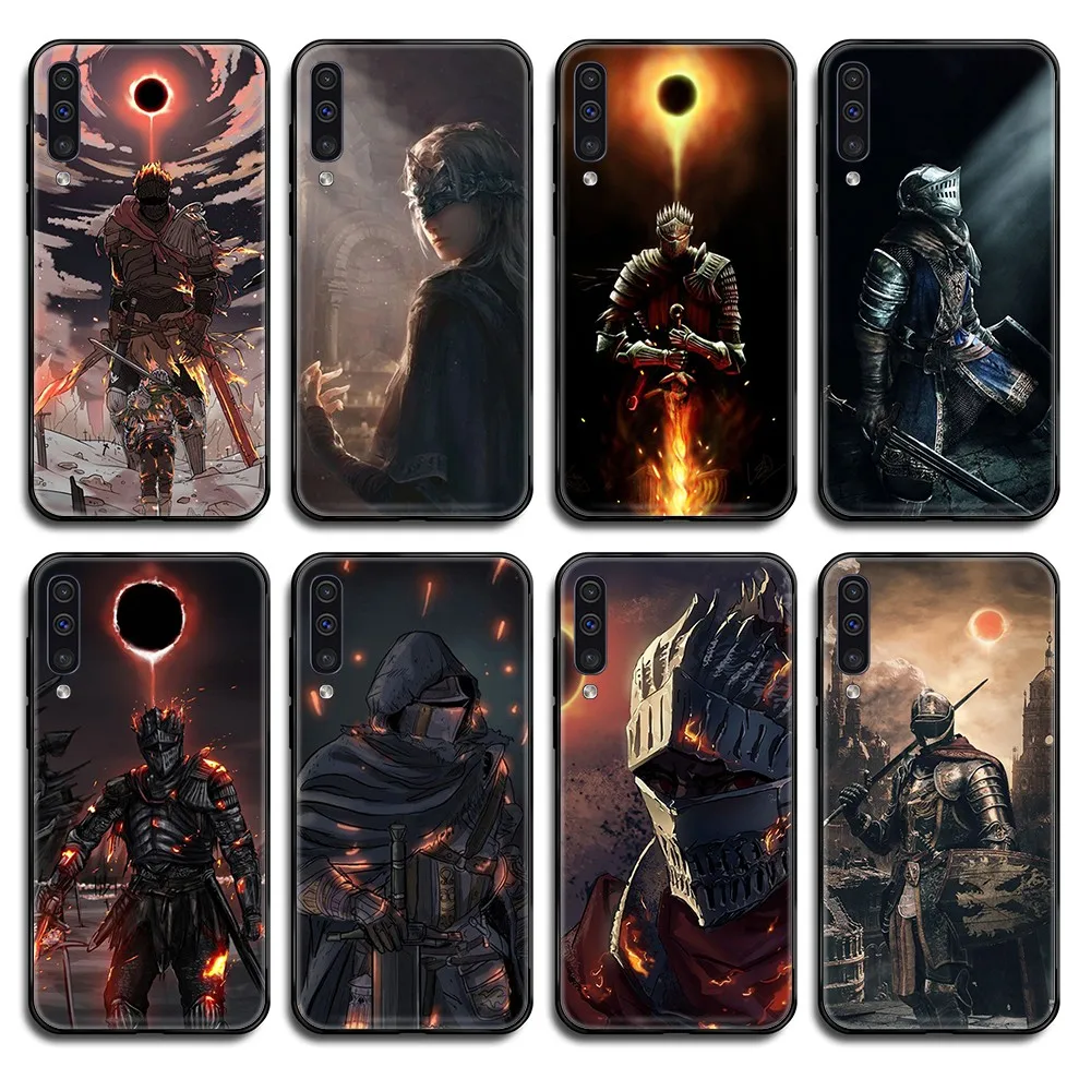 Чехол для телефона Demon's dark souls черный корпус Samsung Galaxy A C Note 3 4 5 6 7 8 10 20 40 50 70 E S Plus