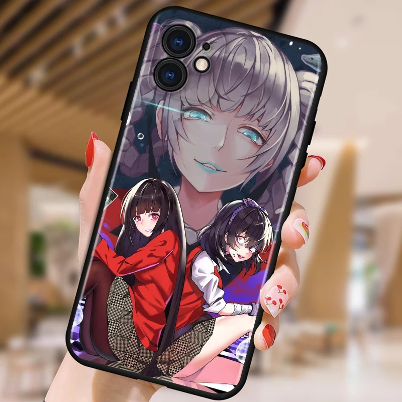 

Anime Girl Cartoon For Apple iPhone 12 11 XS Pro Max Mini XR X 8 7 6 6S Plus 5 SE Black Phone Case
