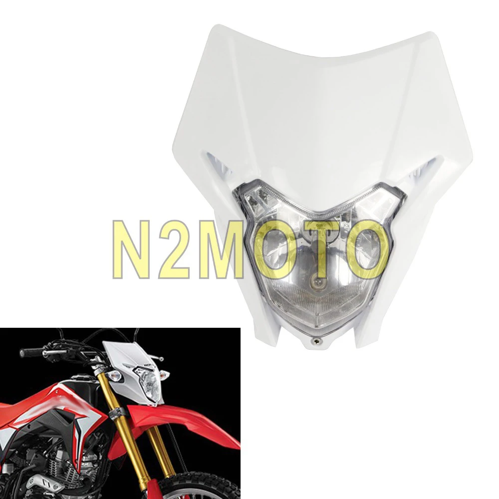 Байк Мотокросс MX головной светильник для Honda CRF 150L CRF150R CRF250 CRF450 2017 2018