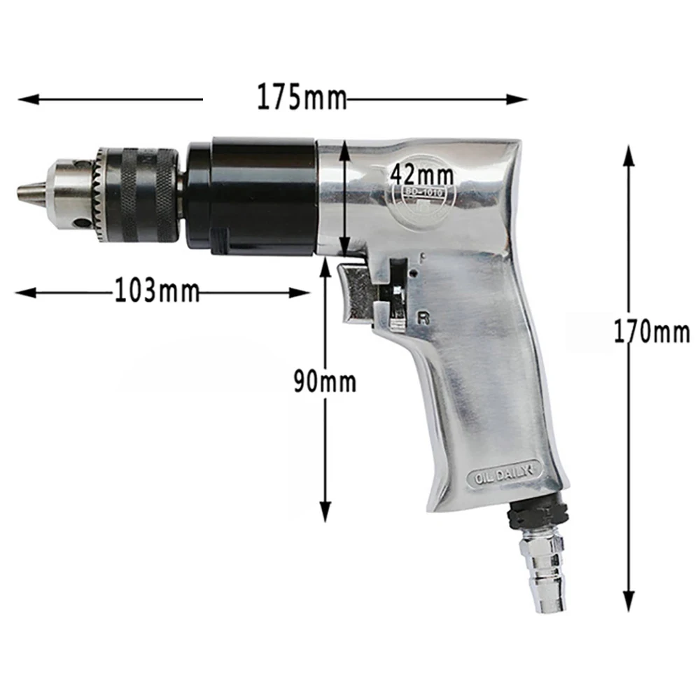 Пневматическая дрель Реверсивный пневматический инструмент для бурения по