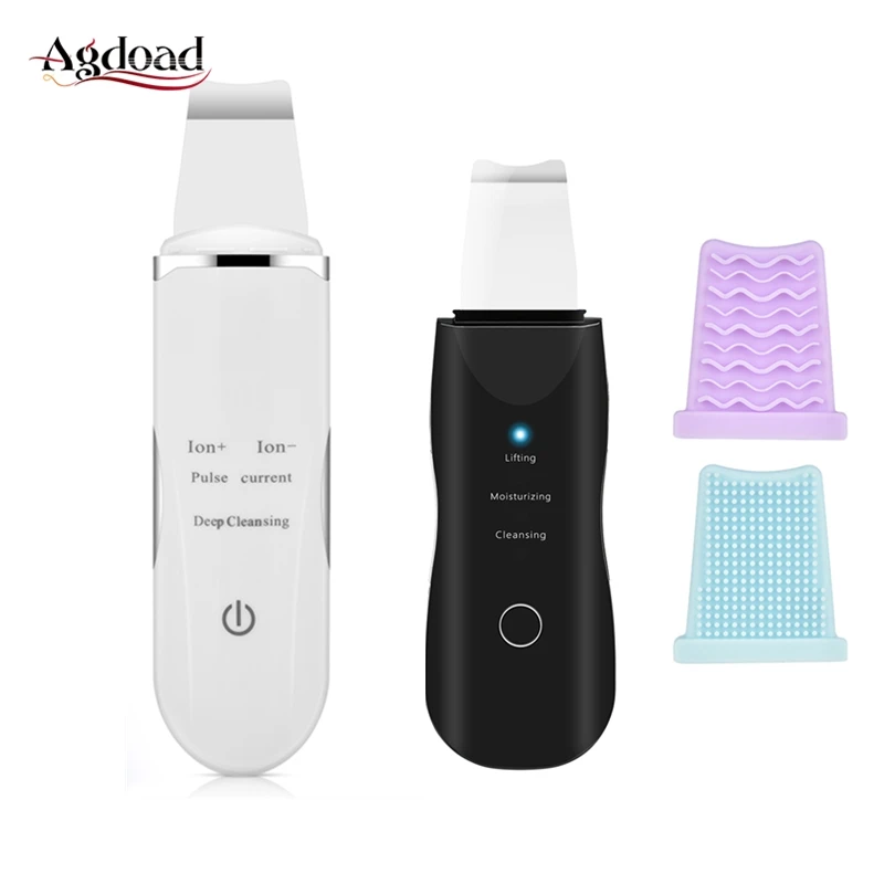 Электрический ультразвуковой скребок для кожи лица машина омоложения Лопата