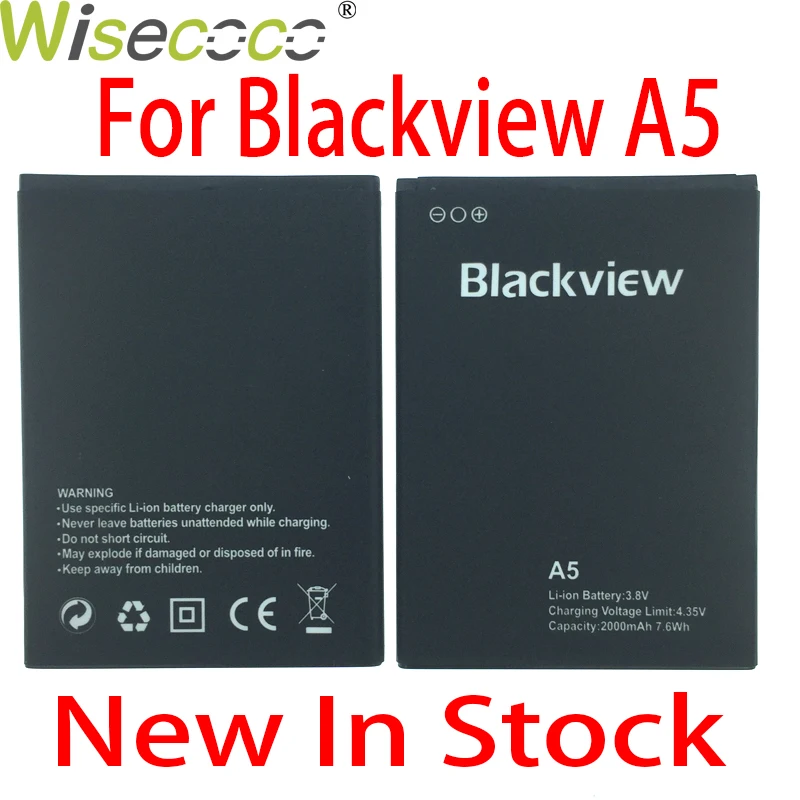 Новый оригинальный 2000 мА/ч Батарея для Blackview A5 5 мобильный телефон замена в