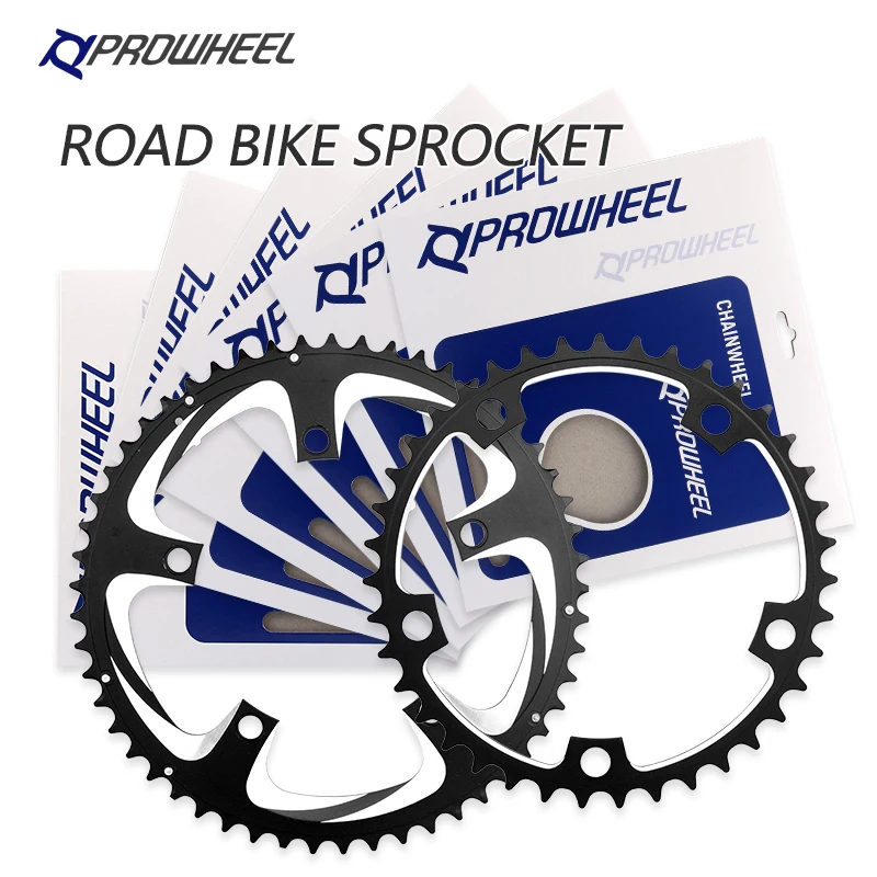 Передняя Звездочка для шоссейного велосипеда Prowheel 34T/50T 39T/53T звездочка 110BCD 130BCD