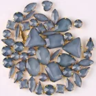 Стразы для свадебного платья, обуви, сумок, 50, шт.пакет фигур