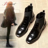 women martin boots ladies pu leather suede platform boots winter boots female shoes women boots 2022 new fashion shoes lace up