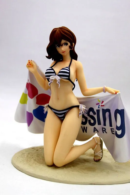 Сексуальные фигурки Lupin III Mine Fujiko naked из аниме японские героев naked|Игровые и