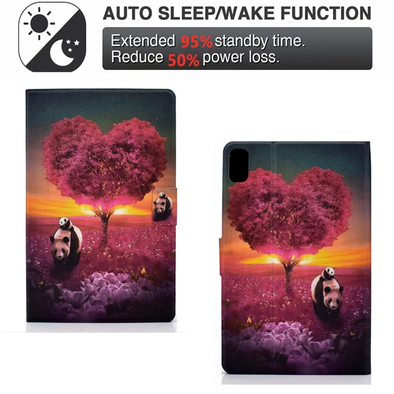 

Tablet Cover For Huawei Matepad 10.4 BAH3-W09 BAH3-AL00 Cartoon Bear Thin Leather Case For Huawei MatePad 10.4 inch Cover Cases