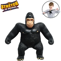 stretch armstrong figure chimpanzee jungle forest animal super stretch twisting pulling bending toy novelty toy