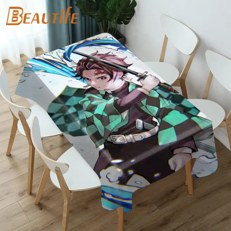 Свадебная скатерть из аниме киметасу No Yaiba на заказ для букета стола украшение
