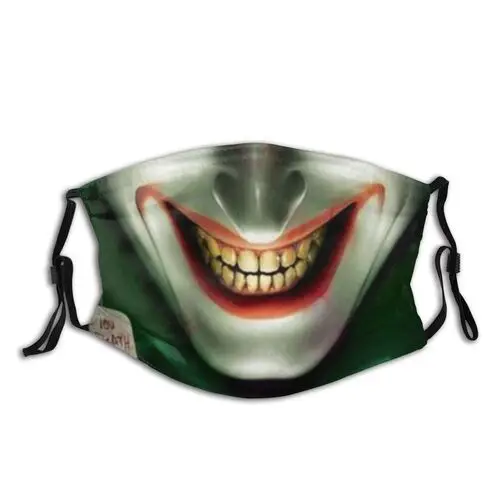 

Adult Washable Cotton Protective Horror Masks Printed Reusable Mask Masque Noir Halloween Cosplay Masque joker mask