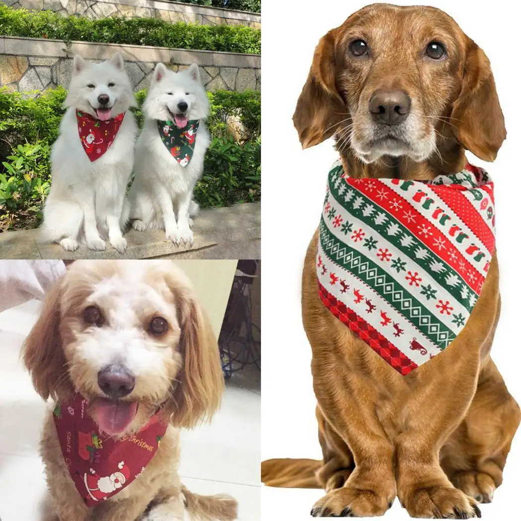 Собака Санта Клаус животные дышащие собаки рождественские нагрудники узор лося