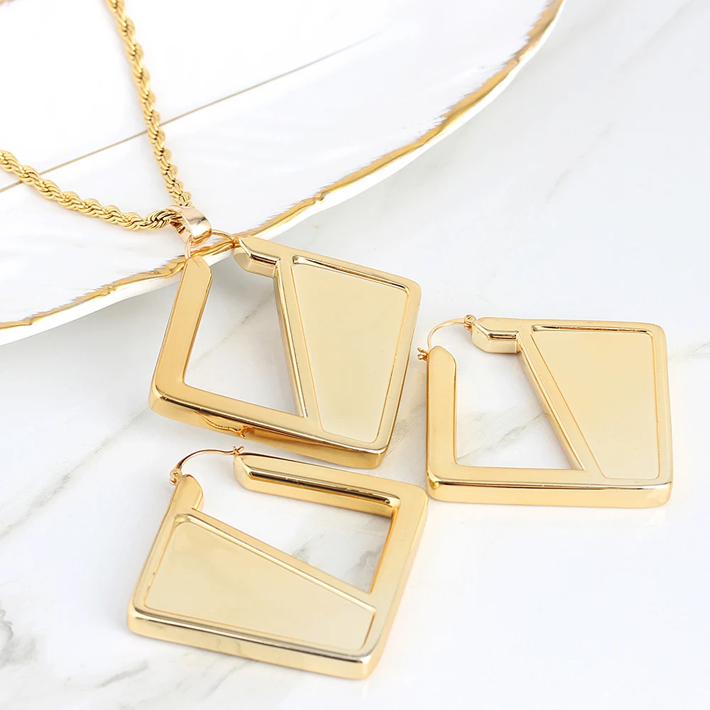 

Fashion Jewelry Fashion Classic Jewelry For Women Earrings Pendent Romantic Sets For Wedding Party Anniversary Gift Trendy Sets