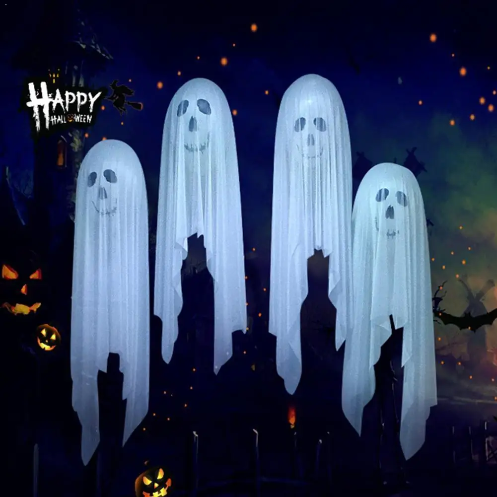 Надувные воздушные шары для Хэллоуина вуаль анимированные привидения товары
