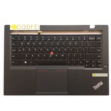 New Original For Lenovo ThinkPad X1 Carbon 2nd Gen 2014 Palmrest Upper Case KB Bezel Cover + US Keyboard Backlit with Touchpad