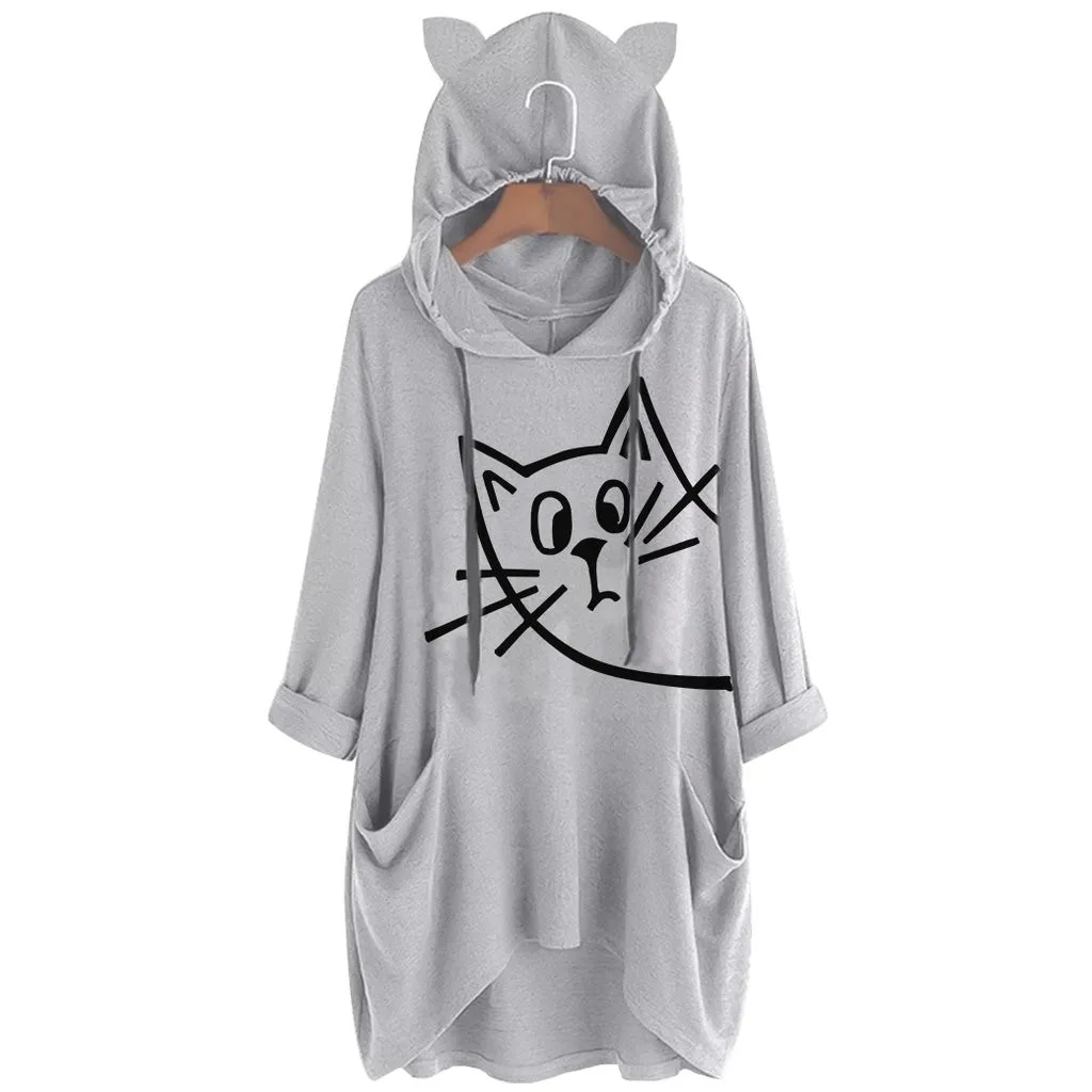 Пуловер с капюшоном толстовки женский джемпер женские спортивные костюмы