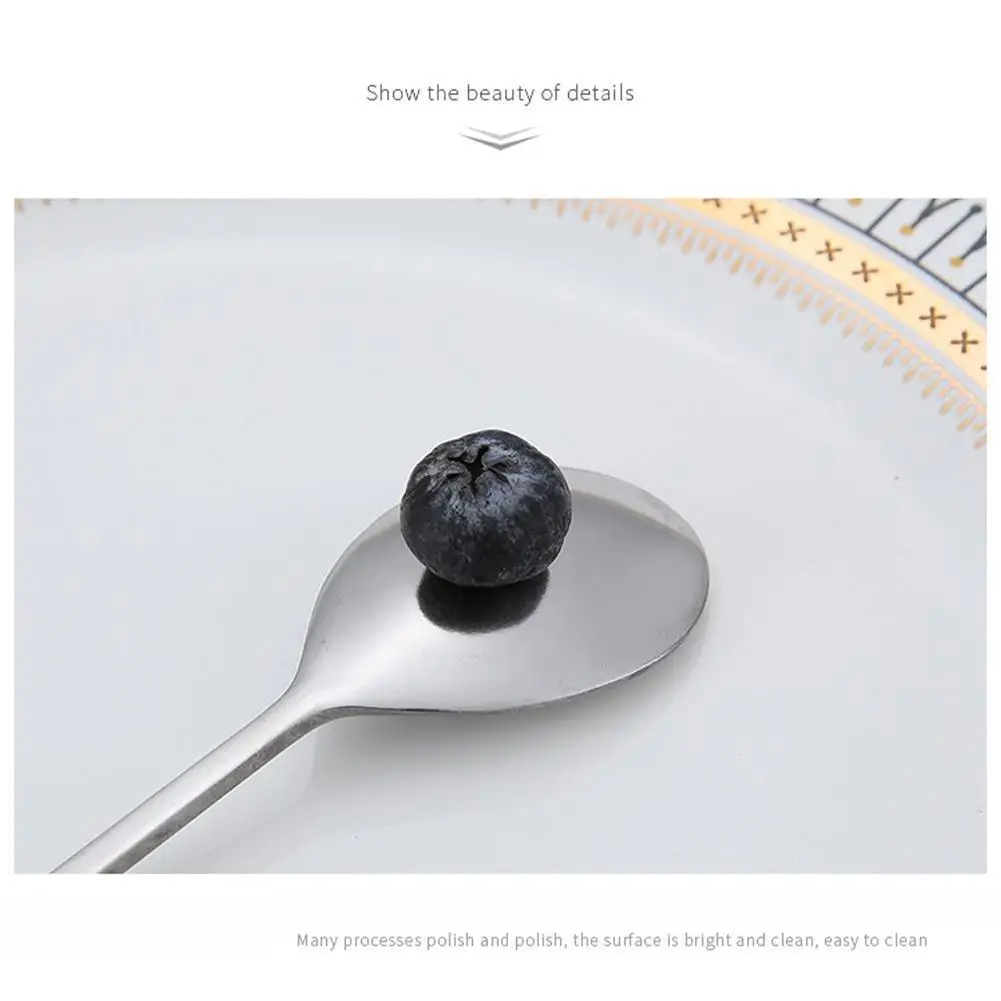 Сталь S Форма ложка Кофе эспрессо Чай сервировочный крем десерт Совок инструмент