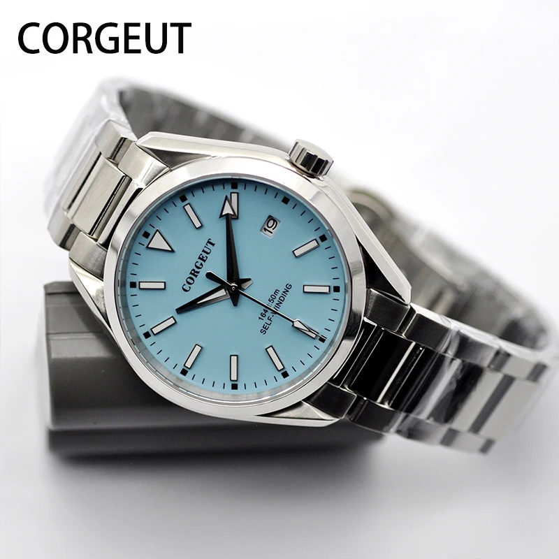 

Corgeut Men's Watch New Vintage Oyster Automatic Mechanical NH35A Movement Sapphire Glass Watch for Men 5Bar Waterproof Watches