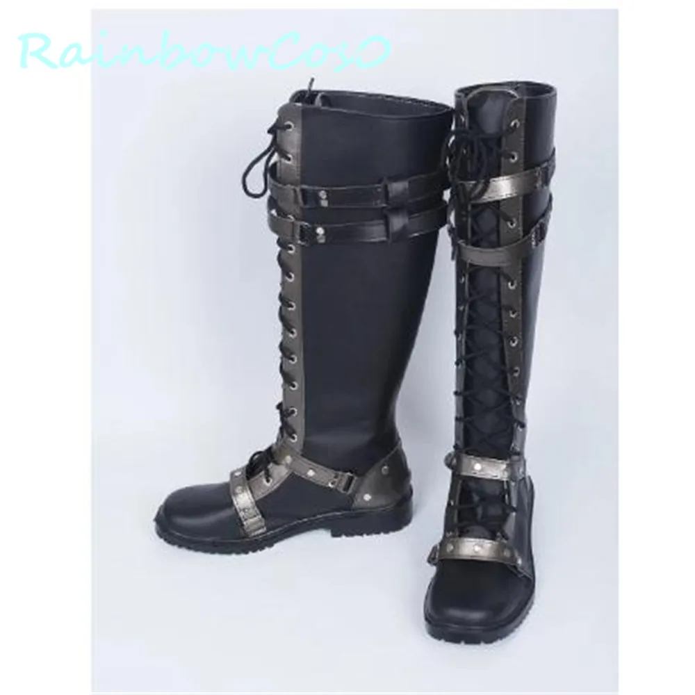 Final Fantasy XV Nyx Ulric Сапоги Обувь для косплея Игра Аниме Карнавал Вечеринка Хэллоуин