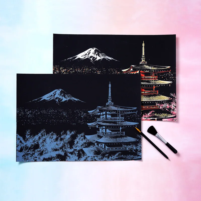 DIY креативный красочный знаменитый город с ночным зрением фоторамка Fuji Лас Вегас