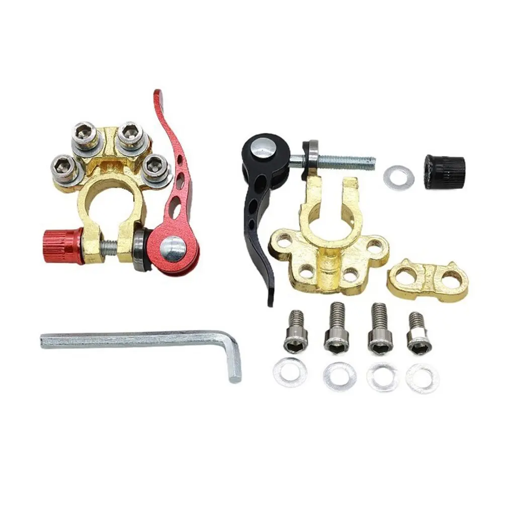 Латунный Зажим для автомобильного аккумулятора пористый быстроразъемный разъем