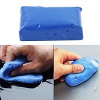 car wash clay reuse 180100g auto detailing volcanic mud detailing wash handheld car wash mud clean maintenance tools blue