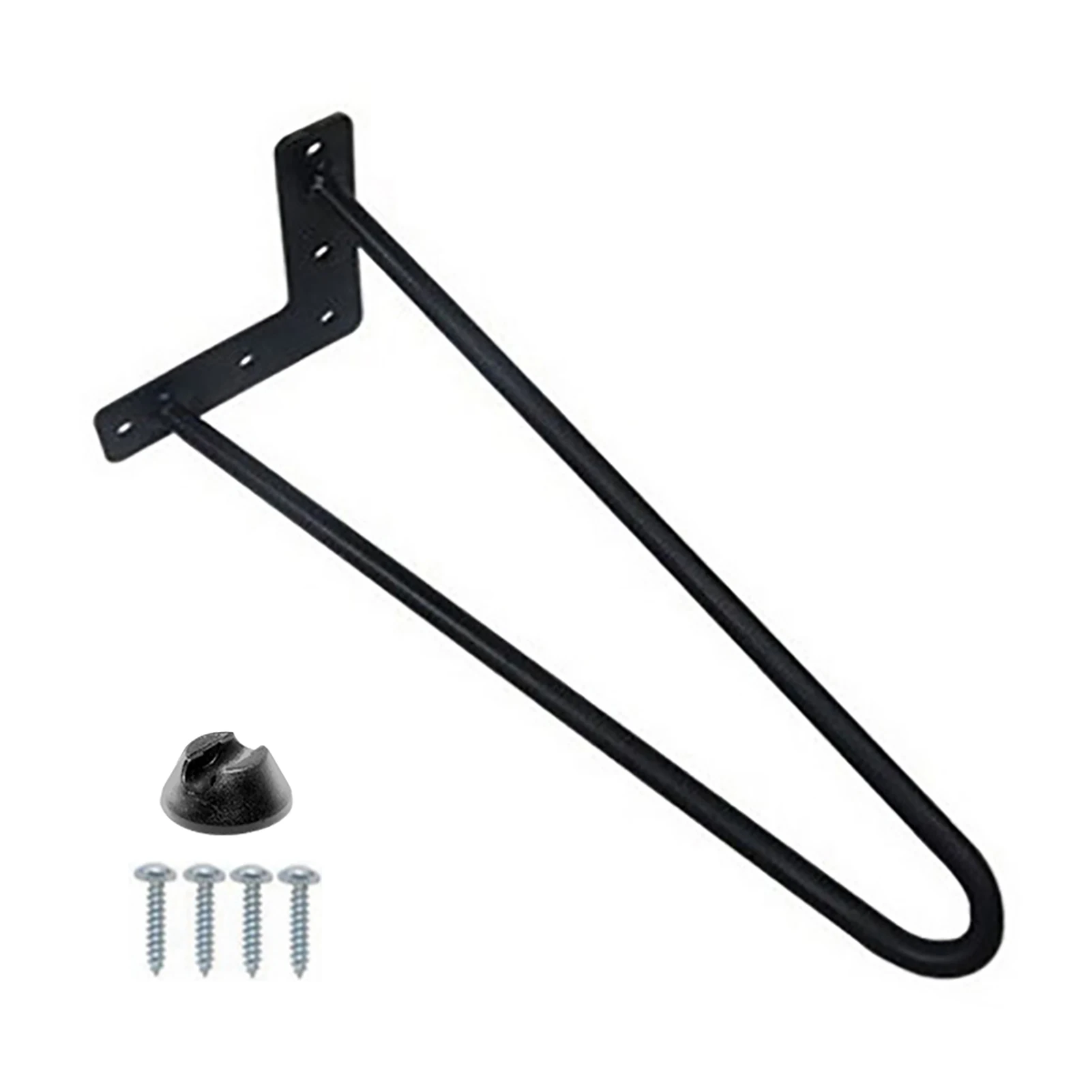 

Holder Table Legs Support Chairs Easy Install Protector Feet Hairpin Home With Screw Furniture Iron Accessories DIY Desk