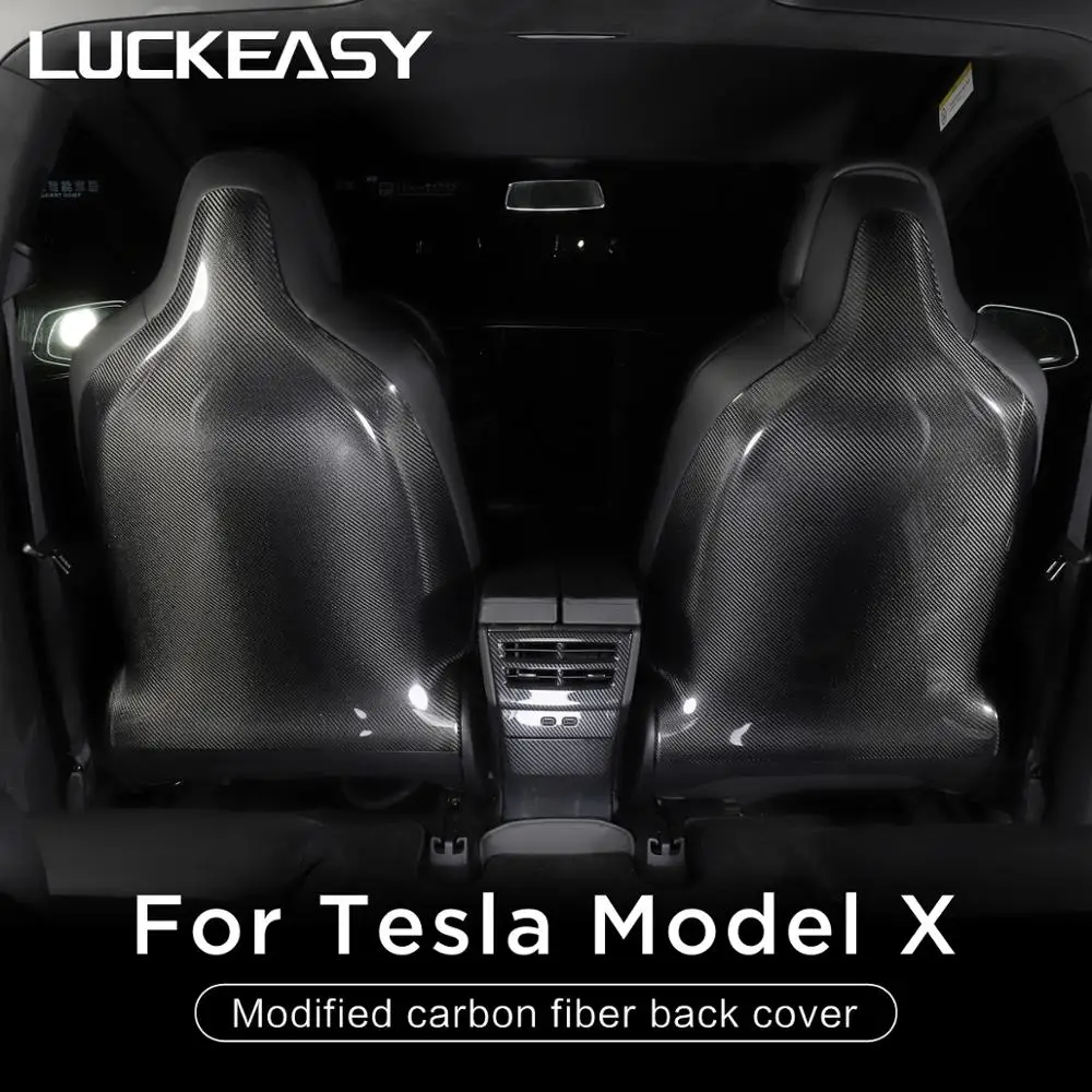 LUCKEASY для автомобильного зеркала Tesla Model X/спойлер заднего крыла/Накладка на