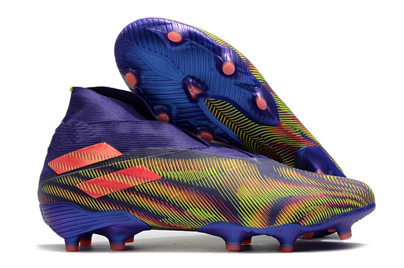

Newly listed men's football shoes, outdoor high-top sports shoes, men's children's football shoes, non-slip studs, athletic spor