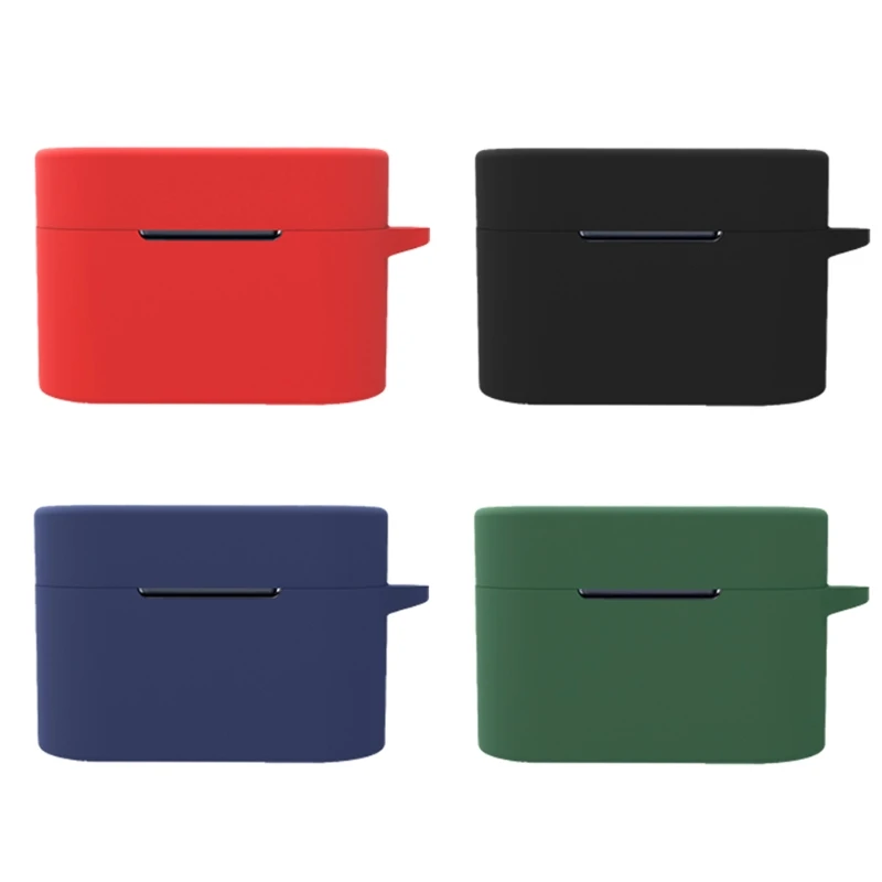 

Silicone Protective Cover Shell Anti-fall Earphone Case for QCY HT01 Wireless Bluetooth Earbuds