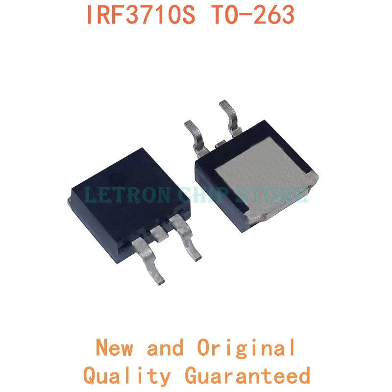

Новый и оригинальный чипсет IC, IRF3710STRLPBF TO-263, IRF3710S, TO263, F3710S, IRF3710, D2PAK, 57A, 100 в, SMD, MOSFET, 10 шт.