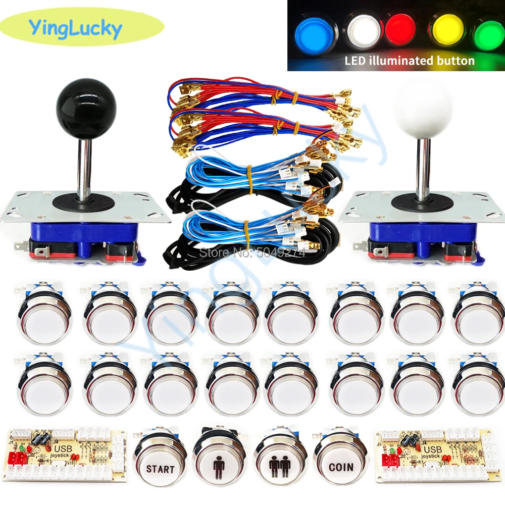 Аркадный шкаф в американском стиле набор сделай сам для 12 В светодиодная