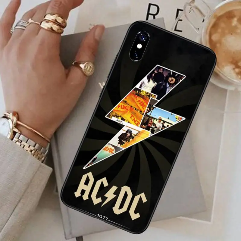 

Rock Band Ac Dc Phone Case For Xiaomi Redmi 7 8 9t a3Pro 9se k20 mi8 max3 lite 9 note 9s 10 pro