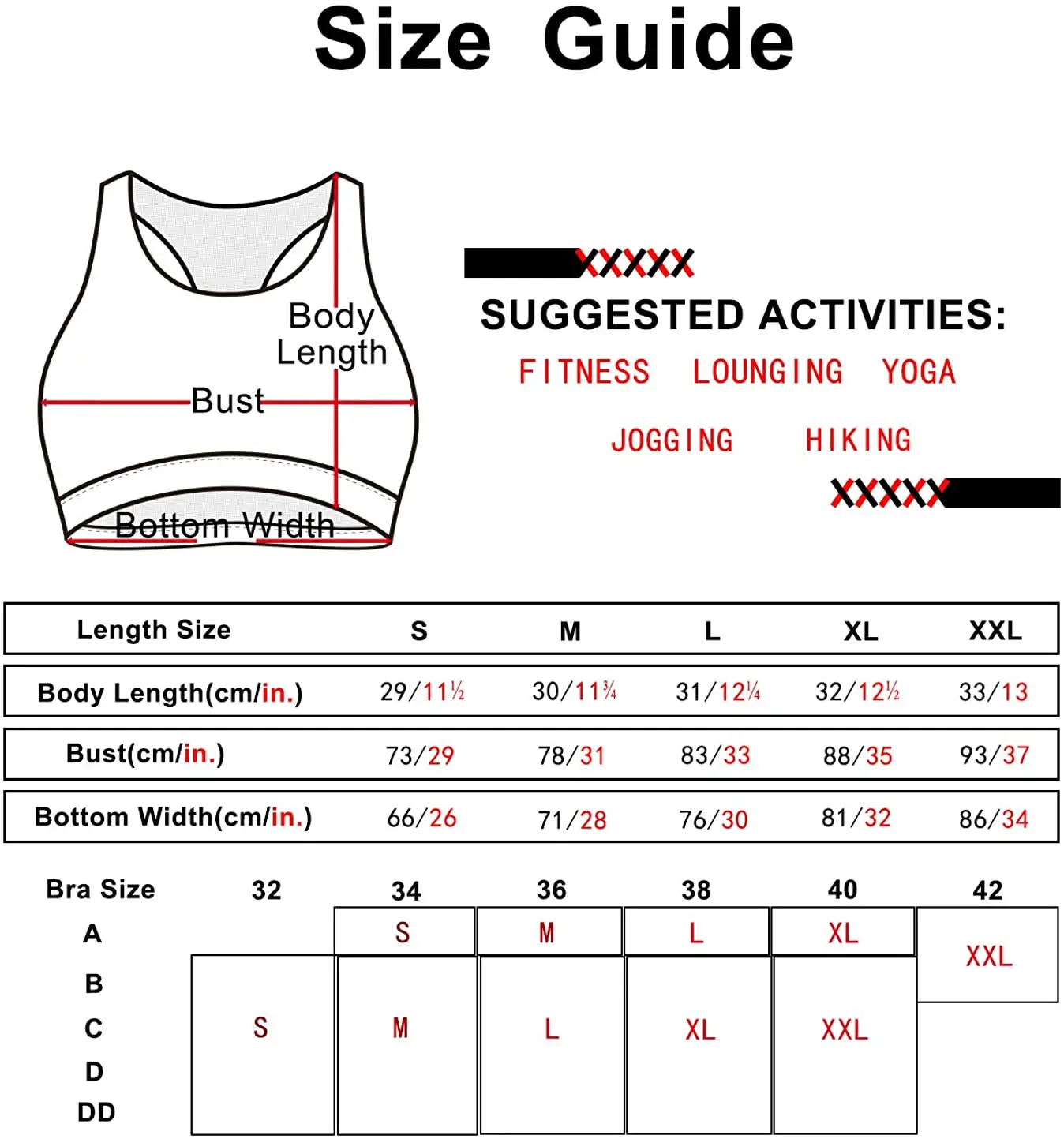 

Women Yoga Sports Tops Bra Vest-Workout Sports Bras - Fitness Athletic Exercise Running Bra Quick Dry Slim Fit